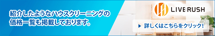 紹介したようなハウスクリーニングの価格一覧も掲載しております。